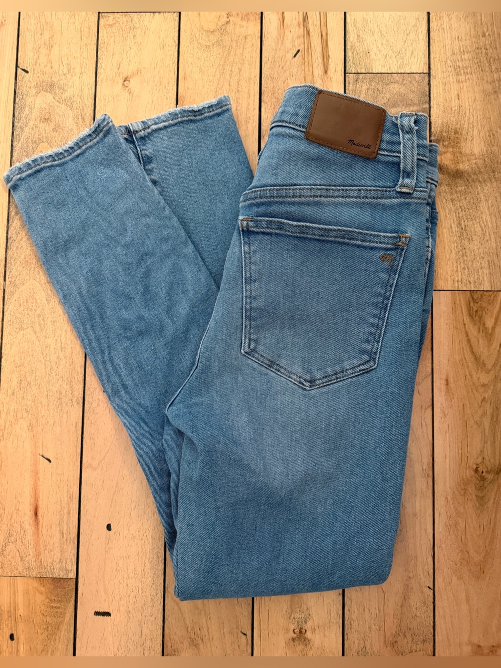 Madewell jeans 10” High Rise Skinny Crop